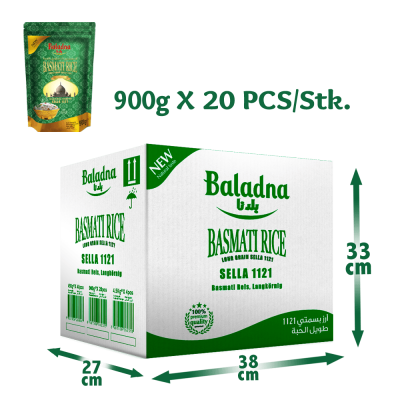 Baladna Basmati Rice, Long Grain SELLA 1121 - Oriental