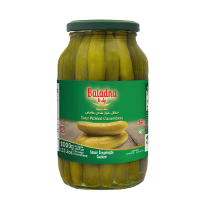 Baladna Zero Sour Pickled Cucumbers - Oriental