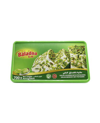 Baladna Halva covered with pistachios - Oriental