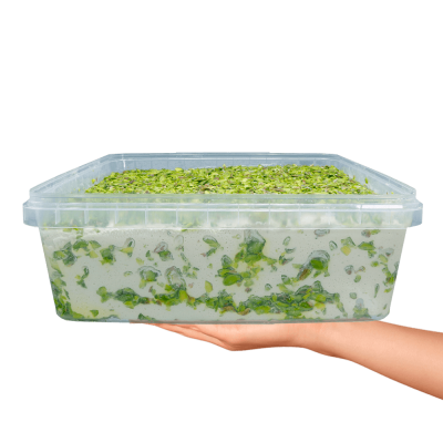 Baladna Halva covered with pistachios - Oriental