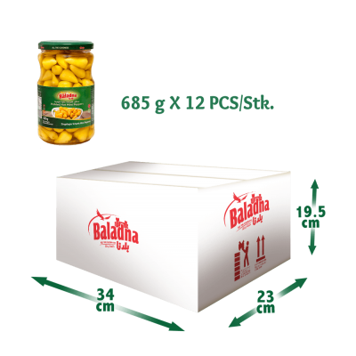 Baladna Pickled Hot Mini Peppers - Oriental