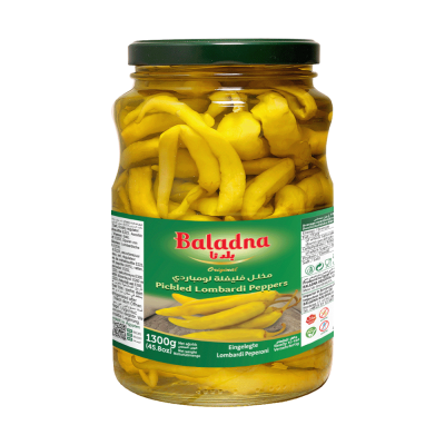 Baladna Pickled Lombardi Peppers - Oriental