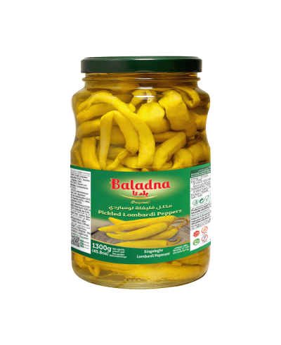 Baladna Pickled Lombardi Peppers - Oriental