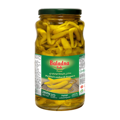 Baladna Pickled Lombardi Peppers - Oriental