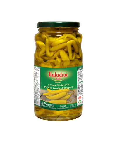 Baladna Pickled Lombardi Peppers - Oriental