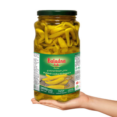 Baladna Pickled Lombardi Peppers - Oriental