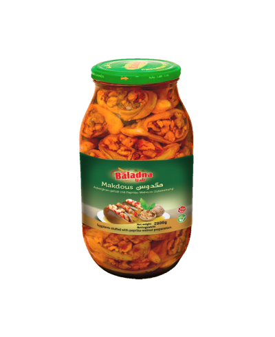 Baladna Makdous in Sunflower Oil Eggplants stuffed...