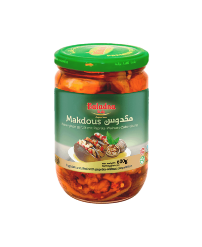 Baladna Makdous in Sunflower Oil Eggplants stuffed...