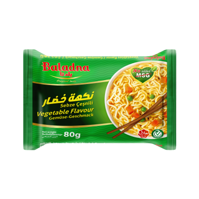 Baladna Instant Noodles Vegetables Flavour - Oriental