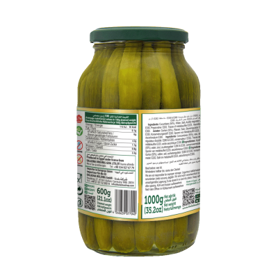 Baladna Sour Pickled Cucumbers Small - Oriental