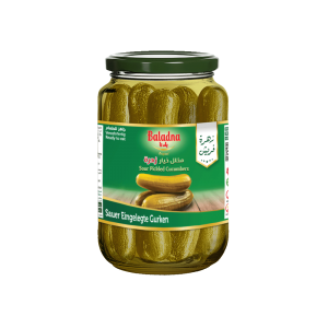 Baladna Sour Pickled Cucumbers Small - Oriental