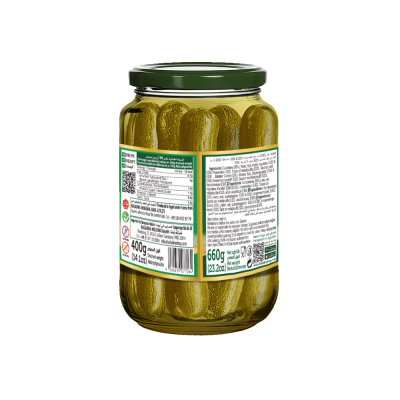 Baladna Sour Pickled Cucumbers Small - Oriental