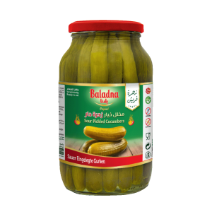 Baladna Sour Pickled Cucumbers Small Chili - Oriental