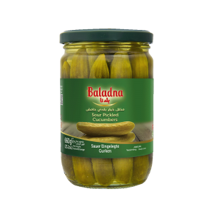 Baladna Zero Sour Pickled Cucumbers - Oriental
