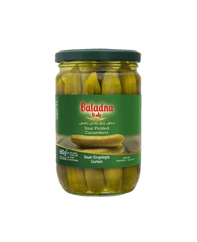 Baladna Sour Pickled Cucumbers Oriental style - Or...