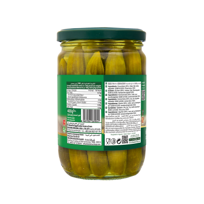 Baladna Hot Sour Pickled Cucumbers Oriental style - Oriental