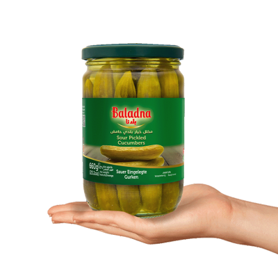 Baladna Sour Pickled Cucumbers Oriental style - Oriental