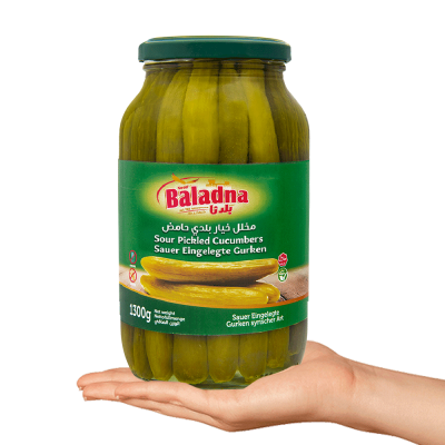 Baladna Hot Sour Pickled Cucumbers Oriental style - Oriental