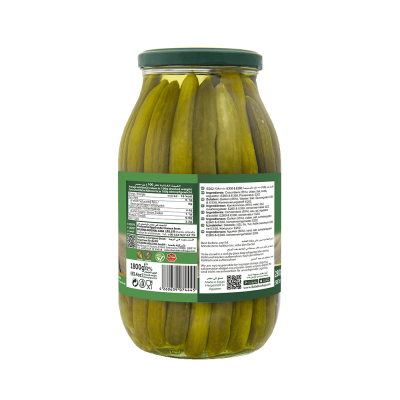 Baladna Hot Sour Pickled Cucumbers Oriental style - Oriental