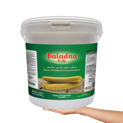 Baladna Sour Pickled Cucumbers Oriental style - Oriental