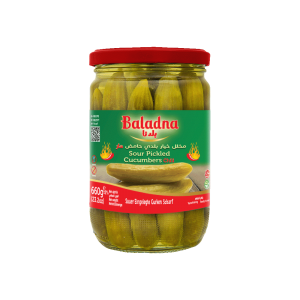 Baladna Zero Hot Sour Pickled Cucumbers Oriental style - Oriental