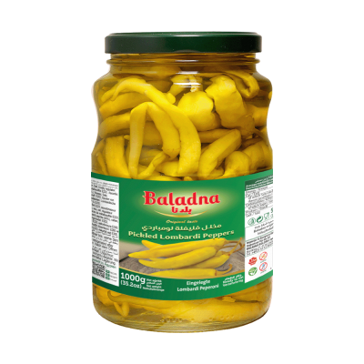 Baladna Pickled Lombardi Peppers - Oriental