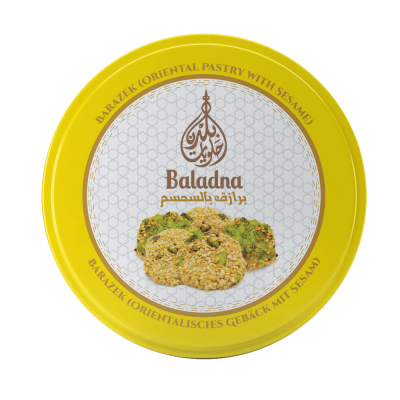 Baladna Barazek (Oriental Pastry with Sesame) - Oriental