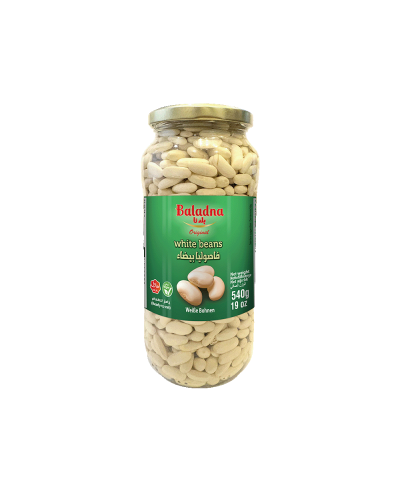 Baladna Boiled White beans - Oriental