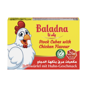 Baladna Chicken Stock Cubes - Oriental 10g X 2 Cubes