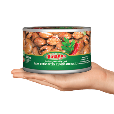 Baladna Fava big beans with cumin & chili - Oriental