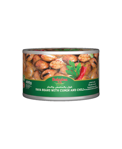 Baladna Fava big beans with cumin & chili - Or...