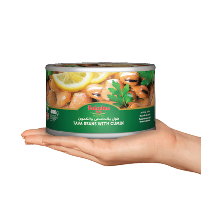 Baladna Fava big beans with cumin - Oriental