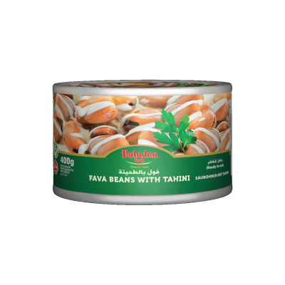 Baladna Fava big beans with Tahini - Oriental
