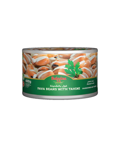 Baladna Fava big beans with Tahini - Oriental