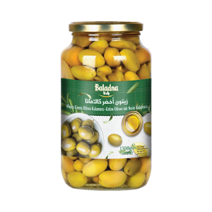 Baladna Whole Green Olives Kalamata - Oriental