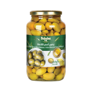 Baladna Whole Green Olives Kalamata - Oriental