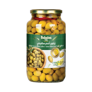 Baladna Whole Green Olives Salkini - Oriental