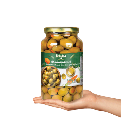 Baladna Green olives stuffed with carrots - Oriental