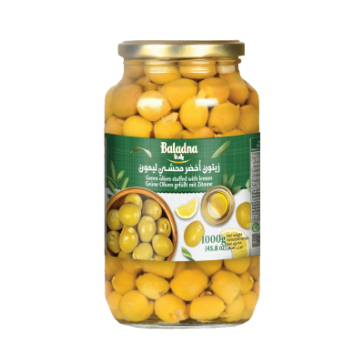 Baladna Green olives stuffed with lemon - Oriental