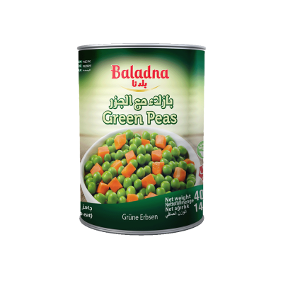 Baladna Green Peas with Carrots - Oriental