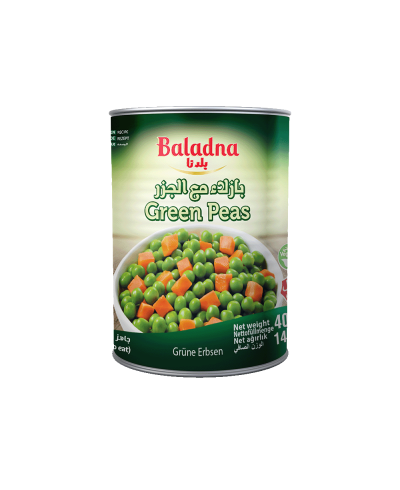 Baladna Green Peas with Carrots - Oriental