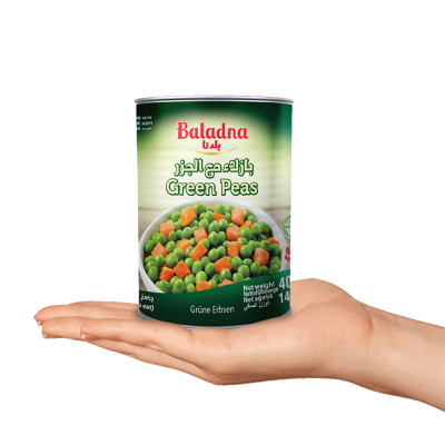 Baladna Green Peas with Carrots - Oriental