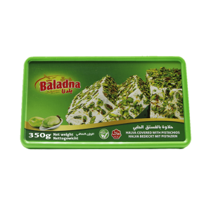 Baladna Halva covered with pistachios - Oriental