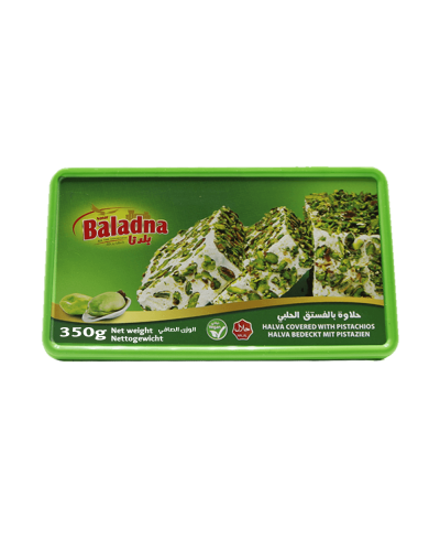 Baladna Halva covered with pistachios - Oriental