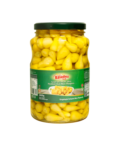 Baladna Pickled Hot Mini Peppers - Oriental