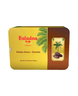 Baladna khalas Dates 15 pieces Gift Case - Oriental