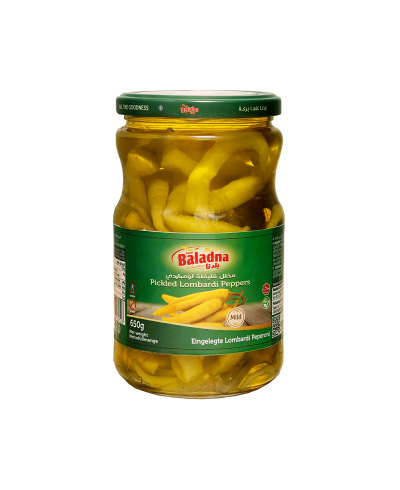 Baladna Pickled Lombardi Peppers - Oriental