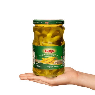 Baladna Pickled Lombardi Peppers - Oriental