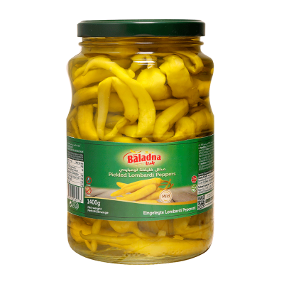 Baladna Pickled Lombardi Peppers - Oriental