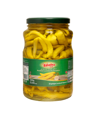 Baladna Pickled Lombardi Peppers - Oriental